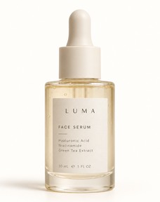 Face serum for a skincare campaign